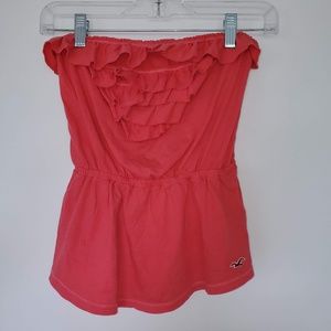 3for$25 Hollister strapless ruffle top